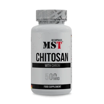 Хітозан і хром Chitosan With Chrom 500 мг MST, 60 капсул