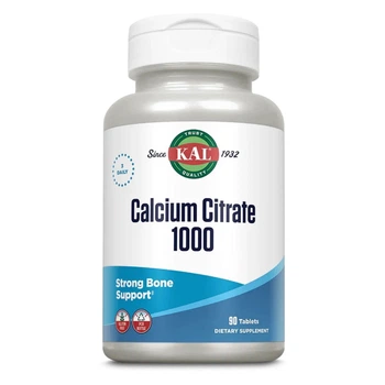 Кальций цитрат Calcium Citrate 1000 мг Kal, 90 таблеток
