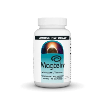 Магній L-треонат Magtein Source Naturals 667 мг 90 капсул