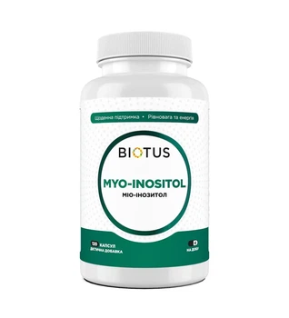 Мио-инозитол Myo-Inositol Biotus, 120 капсул