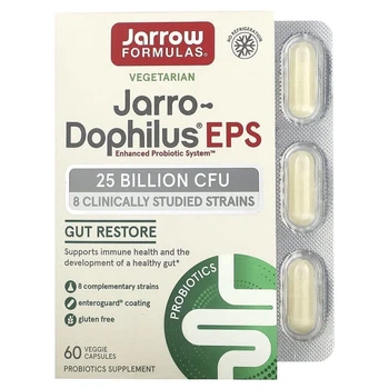 Пробіотик (дофілус), Jarro-Dophilus EPS, Jarrow Formulas, 60 капсул
