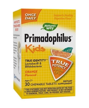 Пробиотик для детей Primadophilus Nature's Way апельсин 30 таблеток