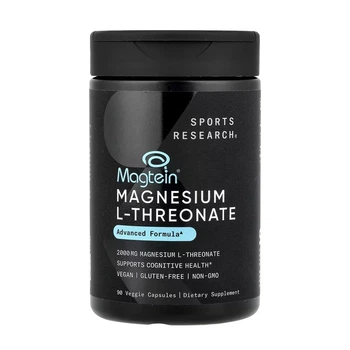 Магній L-треонат Magnesium L-Threonate 2000 мг Sport Research, 90 капсул