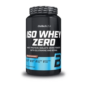 Ізолят сироваткового протеїну Iso Whey Zero BioTech, чорний бісквіт, 908 г