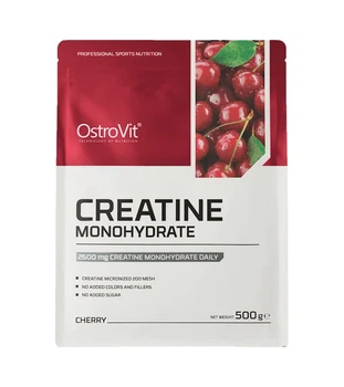 Креатин моногидрат вишня OstroVit (Creatine Monohydrate cherry) 500 г