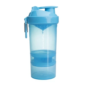 Шейкер спортивний неоново-синій SmartShake (Original2Go Neon Blue) 600 мл