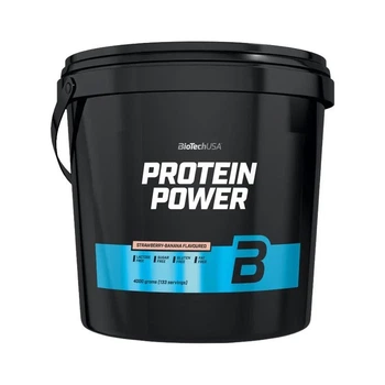 Протеїн Protein Power BioTech, полуниця-банан, 4 кг