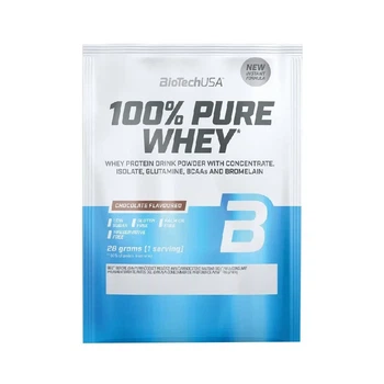 Сироватковий протеїн 100% Pure Whey BioTech, шоколад, 28 г