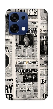 Чехол на Oppo A6 Pro 4G/5G Harry Potter newspaper (F1608035)
