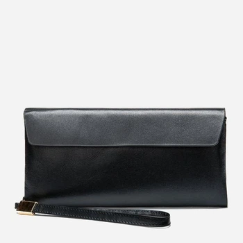 Кошелек кожаный для карточек Vintage leather-14904 Черный