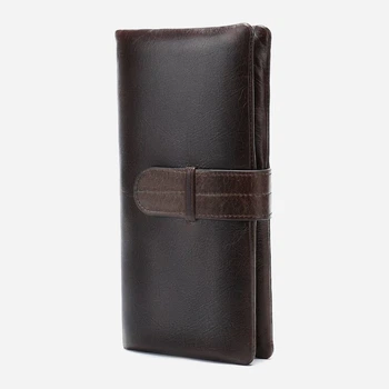 Кошелек кожаный для карточек Vintage 14912 Коричневый