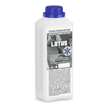 Пластифікатор Lotus для бетону протиморозний 1 л