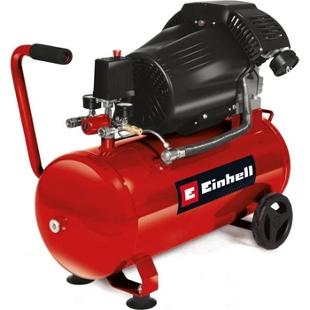 Компрессор воздушный Einhell tc-ac 420/50/10 v, 2200 Вт, 50л, 420л/мин, 10бар, 2 цилиндра (V-образный), 42кг 4010495