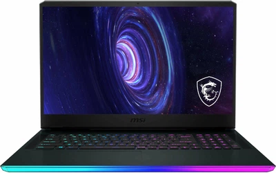 Ноутбук MSI GE76 Raider (GE76_RAIDER_10UH-212PL), Intel Core i9-10980HK / 17.3" / RAM 32 ГБ DDR4 / SSD 2 ТБ / Intel UHD Graphics + RTX 3080 / Windows 10 Home / Чорний
