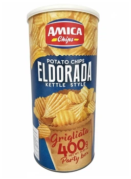 Чіпси Amica Chips Eldorada Kettle Style Grigliata 400 г (8008714006105)