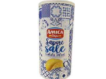 Чіпси XXL Amica Chips Sapore di Sale Слабосолені 325 г (8008714002787)