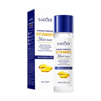 Тонер для лица с маслом вечерней примулы и витамином E SADOER Evening Primrose Vitamin E Moist Toner, 120 мл (6942349711442)
