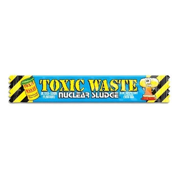 Надкисла жувальна цукерка Toxic Waste Blue Raspberry Chew Bar 20 грам