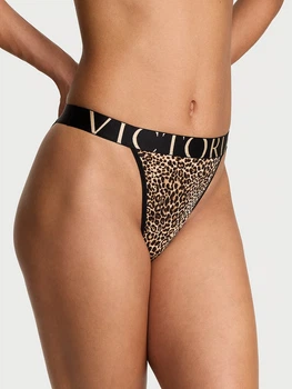 Трусики бікіні жіночі бавовняні Victoria's Secret 27263948 XS Коричневі (38926198661)