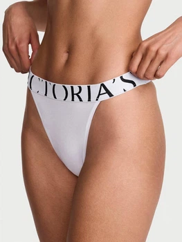 Трусики бікіні жіночі бавовняні Victoria's Secret 27263955 XL Білі (29588419635)