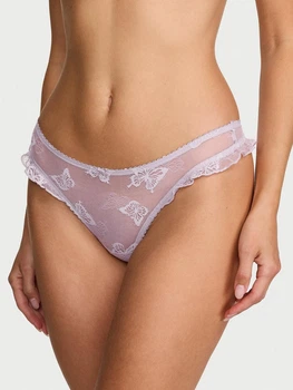 Трусики танга женские Victoria's Secret 27245572 XS Светло-сиреневые (286785741361)