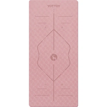 Коврик для йоги Yottoy, утолщенный, для упражнений и фитнеса, очень широкий 185*80 см, для начинающих, мужчин и женщин, толщина 9 мм, коврик для дома.