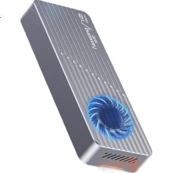 Корпус FANXIANG для SSD M.2 NVMe/SATA Type-C 3.2 с вентилятором MD85