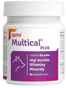 Dolfos (Дольфос) MultiCal Plus mini витаминно-минеральный комплекс для собак мелких пород, 90 таблеток