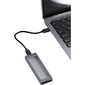 Корпус для SSD Lexar M.2 NVMe, Type-C, металлический, для ноутбуков и Apple