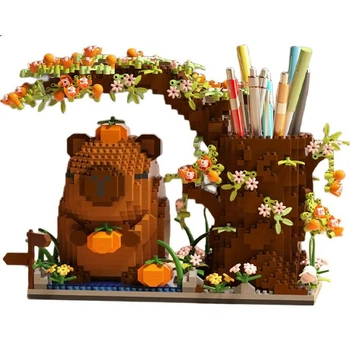 Конструктор-подставка для ручек Guanchao Capybara для детей 6-12 лет подарочный