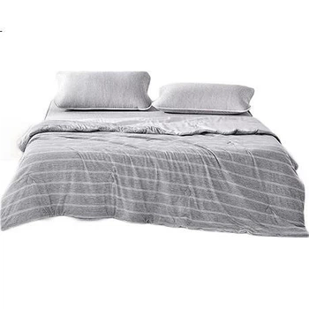 Ковдра LUOLAI Home Textile Deep Sleep Ice Silk 3.0, клас A, що прається, 60 каунтів Tencel, охолоджувальна, літня, сіра, 1,8 метра
