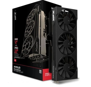 Видеокарта Radeon RX 9070 XT, XFX, Swift Gaming Edition, 16Gb GDDR6 (RX-97TSWF3B9)