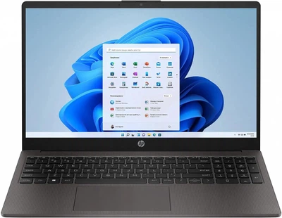 Ноутбук 15.6" HP 255 G10 / AMD Ryzen 5 7520U RAM 8GB SSD 256GB / Windows 11