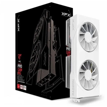 Видеокарта Radeon RX 9060 XT, XFX, Swift OC Gaming (White Edition), 8Gb GDDR6 (RX-96TSW8GWQ)