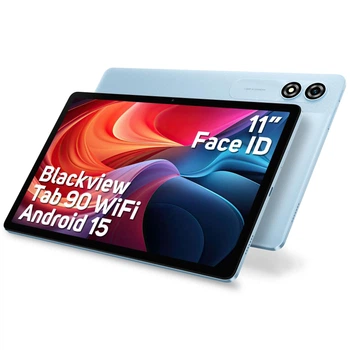 Планшет 11'' Blackview Tab 90 4+8/128Gb 8 ядер Android 15 8200 мАг Блакитний (102179994)
