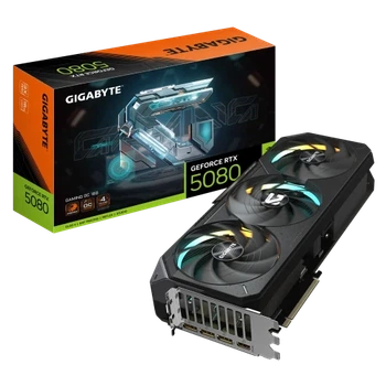 Відеокарта GeForce RTX 5080, Gigabyte, GAMING OC, 16Gb GDDR7 (GV-N5080GAMING OC-16GD)