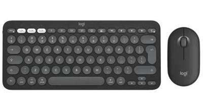 Комплект беспроводной Logitech Pebble 2 Combo for Mac, Graphite (920-012244)