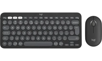Комплект беспроводной Logitech Pebble 2 Combo, Graphite (920-012239)