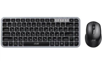 Комплект беспроводной 2E MK430, Black (2E-MK430WBGR_UA)