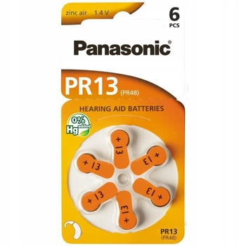 Батарейка PANASONIC ZA13 BL6