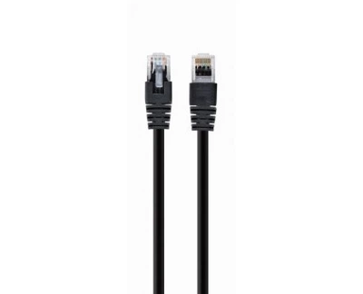 Патч корд Cablexpert PP12-7.5M/BK, UTP, категорія. 5E, литий, 50u" штекер із фіксатором, 7.5 м чорн