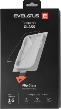 Szkło hartowane Evelatus Flip Glass Magic do Samsung Galaxy S26 (EVESAMS26FGMBSP)