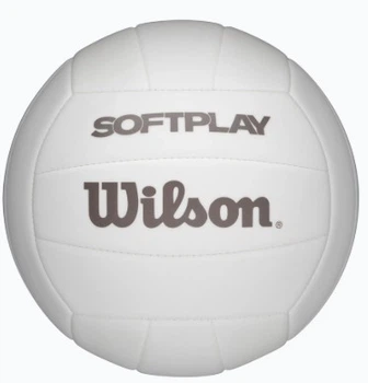 М'яч волейбольний Wilson SOFT PLAY White OF