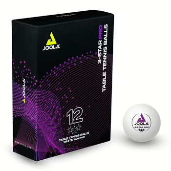 Набір м’ячів для настільного тенісу Joola 3 Star Pro 40+ (12 шт.) 40055