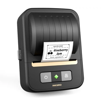 Термопринтер Inkbird N20 для етикеток портативний Bluetooth з акумулятором Type-C зручний мобільний додаток