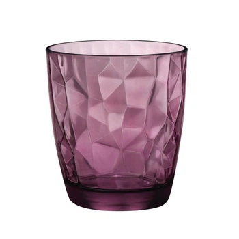 Стакан низкий Bormioli Rocco Diamond ROCK PURPLE 350230M02321990 (300мл)