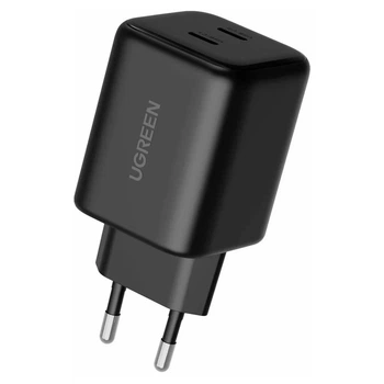 Зарядний пристрій Ugreen USB-C PD 45W GaN чорний (6941876260577)