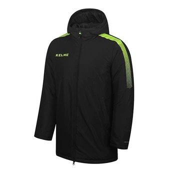 Куртка чоловіча Kelme демісезонна чорна з салатовими вставками PRIMERA 3871403.9012 Kelme L