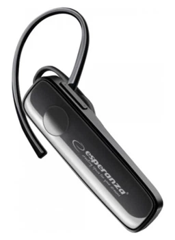 Гарнитура Bluetooth Esperanza Celebes Black, Bluetooth 4.2, microUSB, 50 мАч, 3.5 час