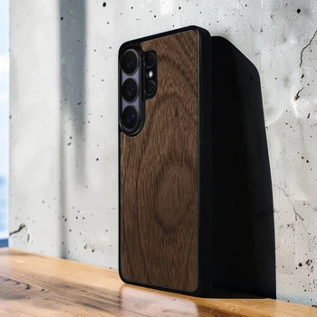 Накладка SkinBacker Wood для Samsung Galaxy S26 Ultra Американский орех (80668)